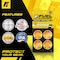 Fuel Stickers Mixed Fuel Sticker 50-1, 2-Cycle Label: Fuel Can & Outdoor Power Equip., Hvy-Dty, 1'' Dia, 40PK Z-1RMF50-40PK - alternate 2